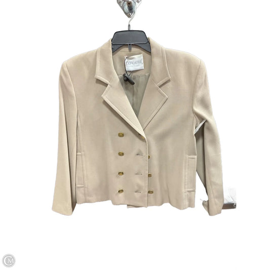 Blazer By Doncaster In Beige, Size: 6