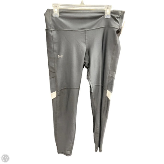 Athletic Leggings By Under Armour In Black, Size: Xl