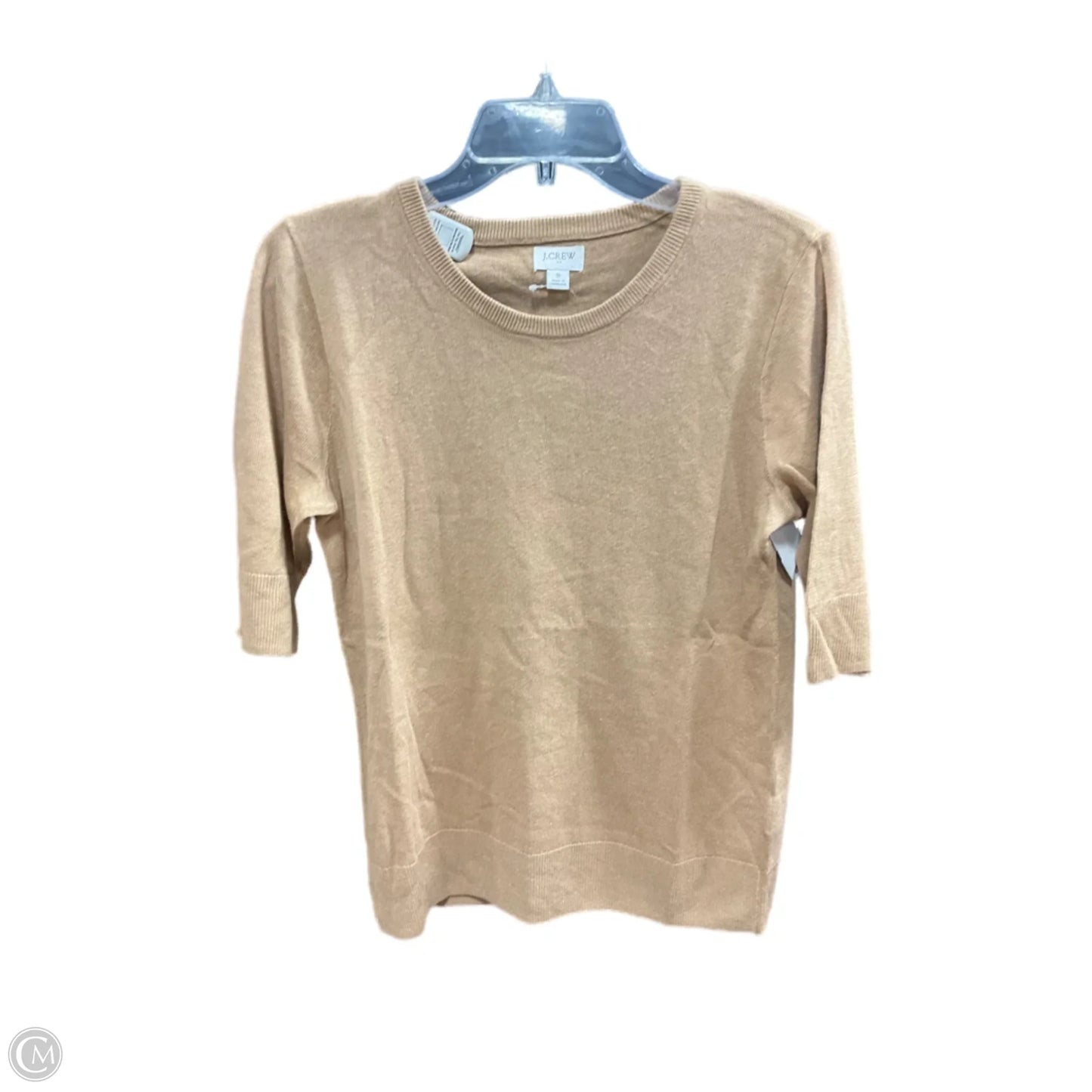 Top Short Sleeve By J. Crew In Tan, Size: S