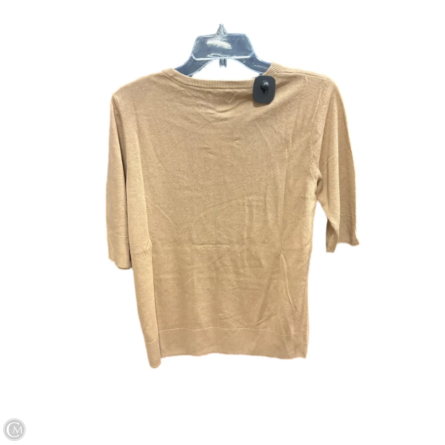 Top Short Sleeve By J. Crew In Tan, Size: S