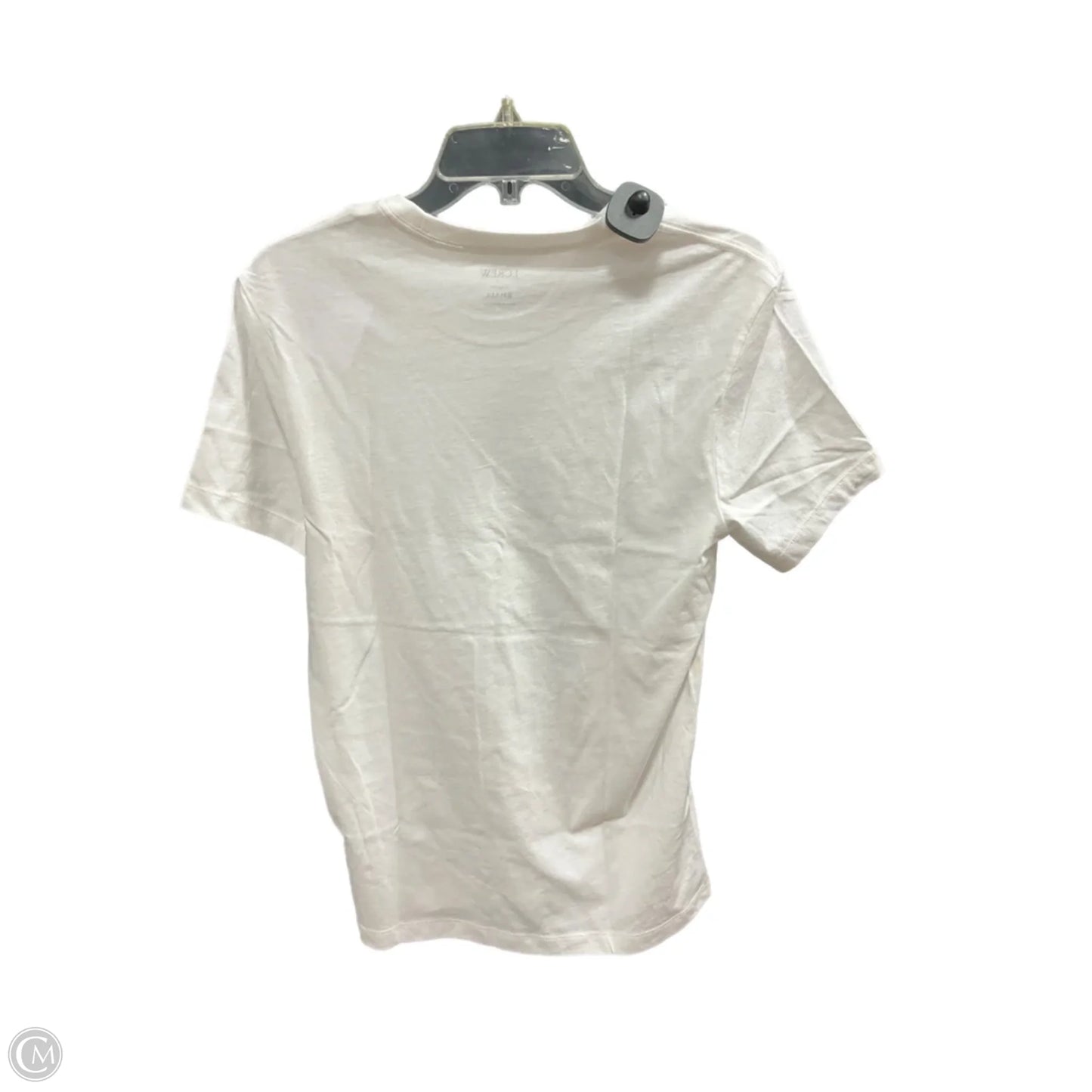 Top Short Sleeve Basic By J. Crew In White, Size: S