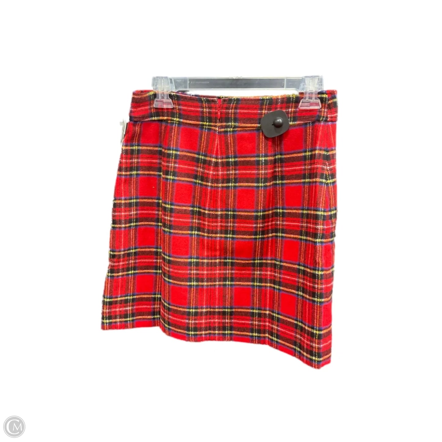 Skirt Midi By J. Crew In Plaid Pattern, Size: 4