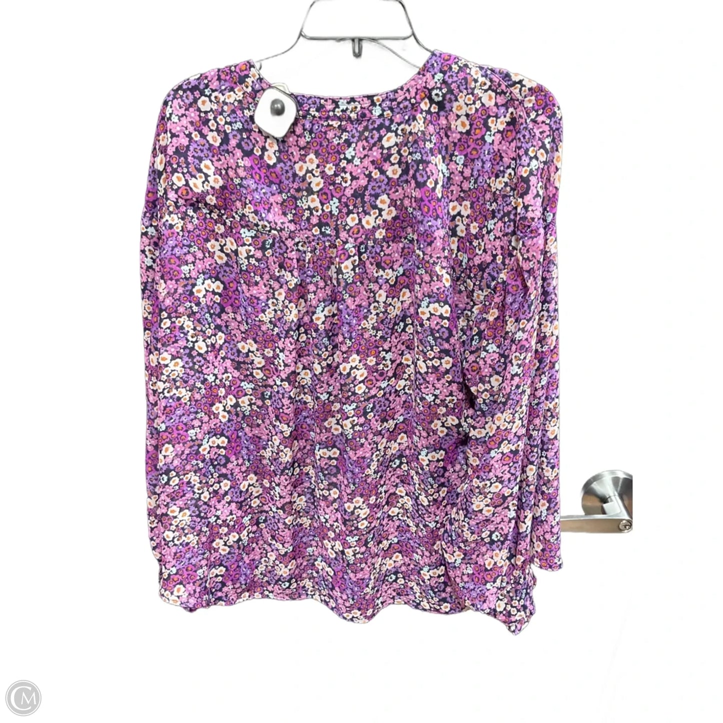 Top Long Sleeve By Lane Bryant In Floral Print, Size: 20