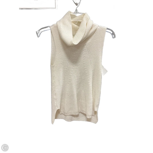 Top Sleeveless By White House Black Market In Cream, Size: Xxs