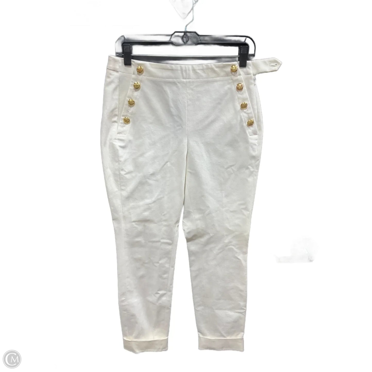 Pants Dress By Banana Republic In Cream, Size: 2