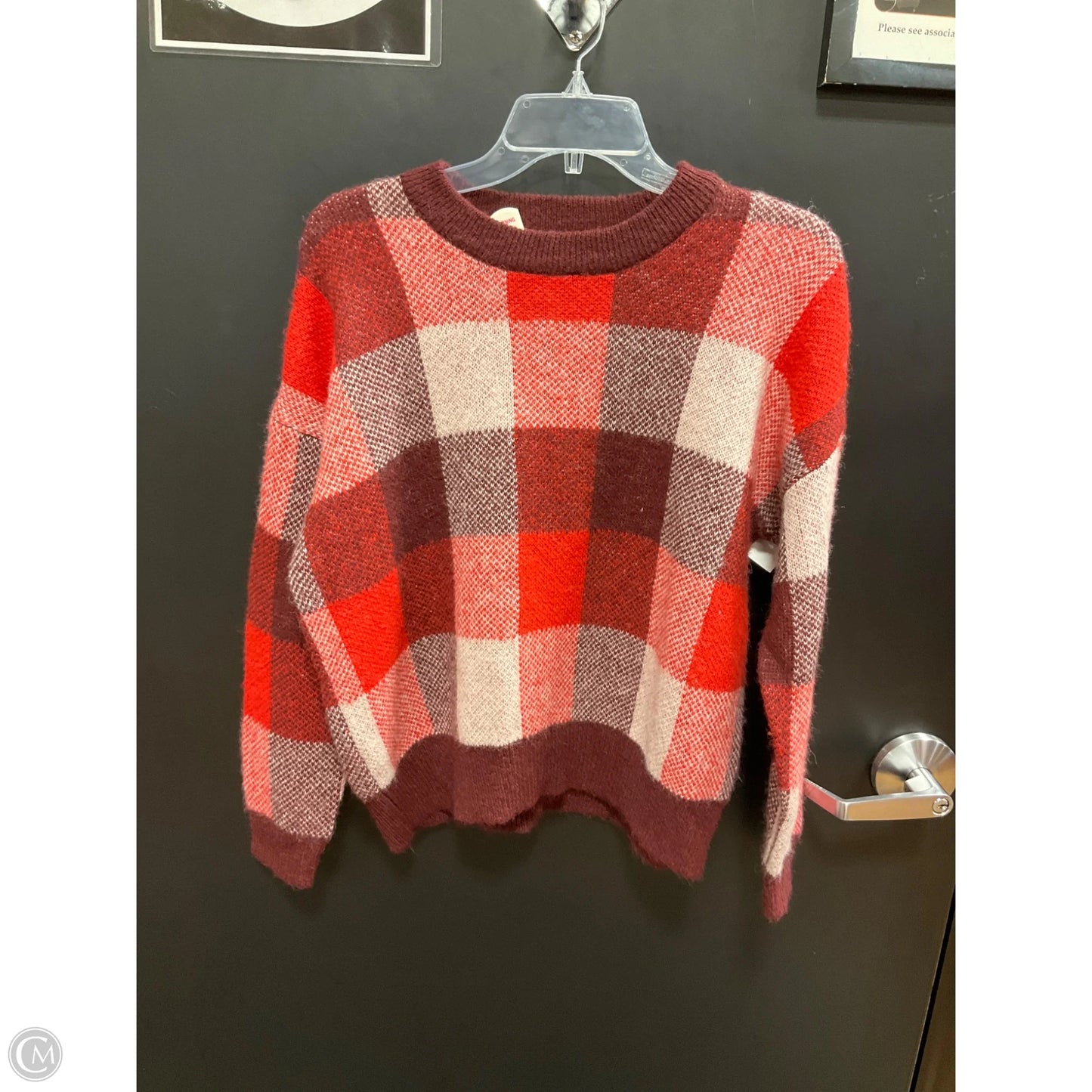 Sweater By Madewell In Purple & Red, Size: S