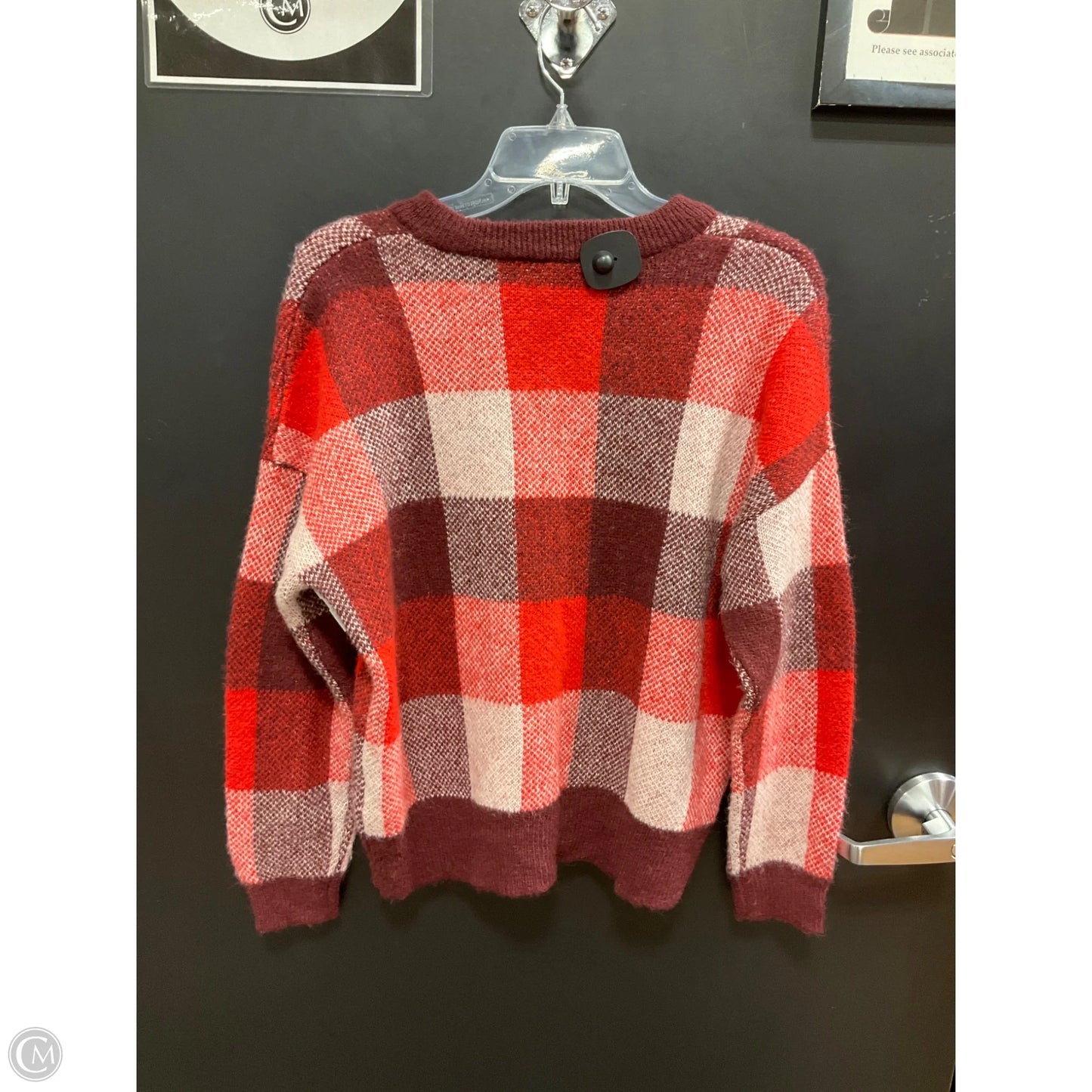 Sweater By Madewell In Purple & Red, Size: S
