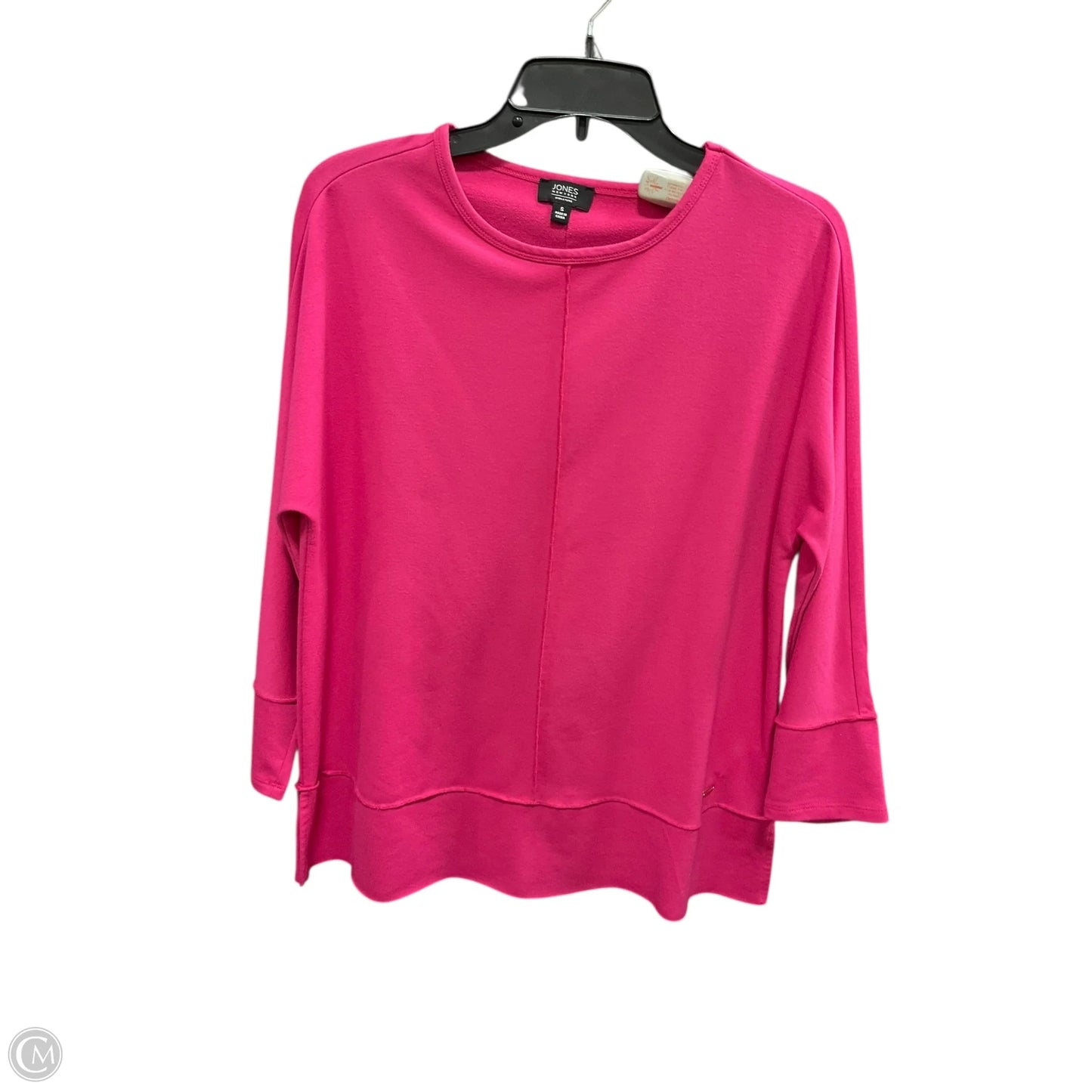 Top Long Sleeve By Jones New York In Pink, Size: S