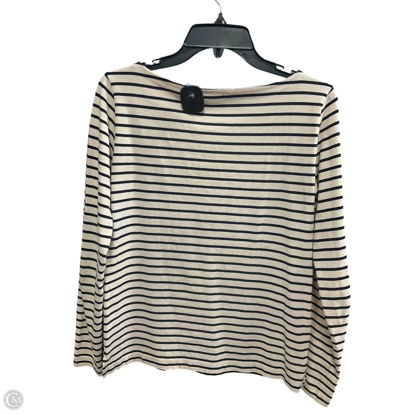 Top Long Sleeve By J. Crew In Striped Pattern, Size: Xs