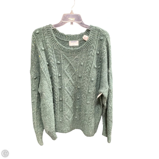 Sweater By Old Navy In Green, Size: Xl