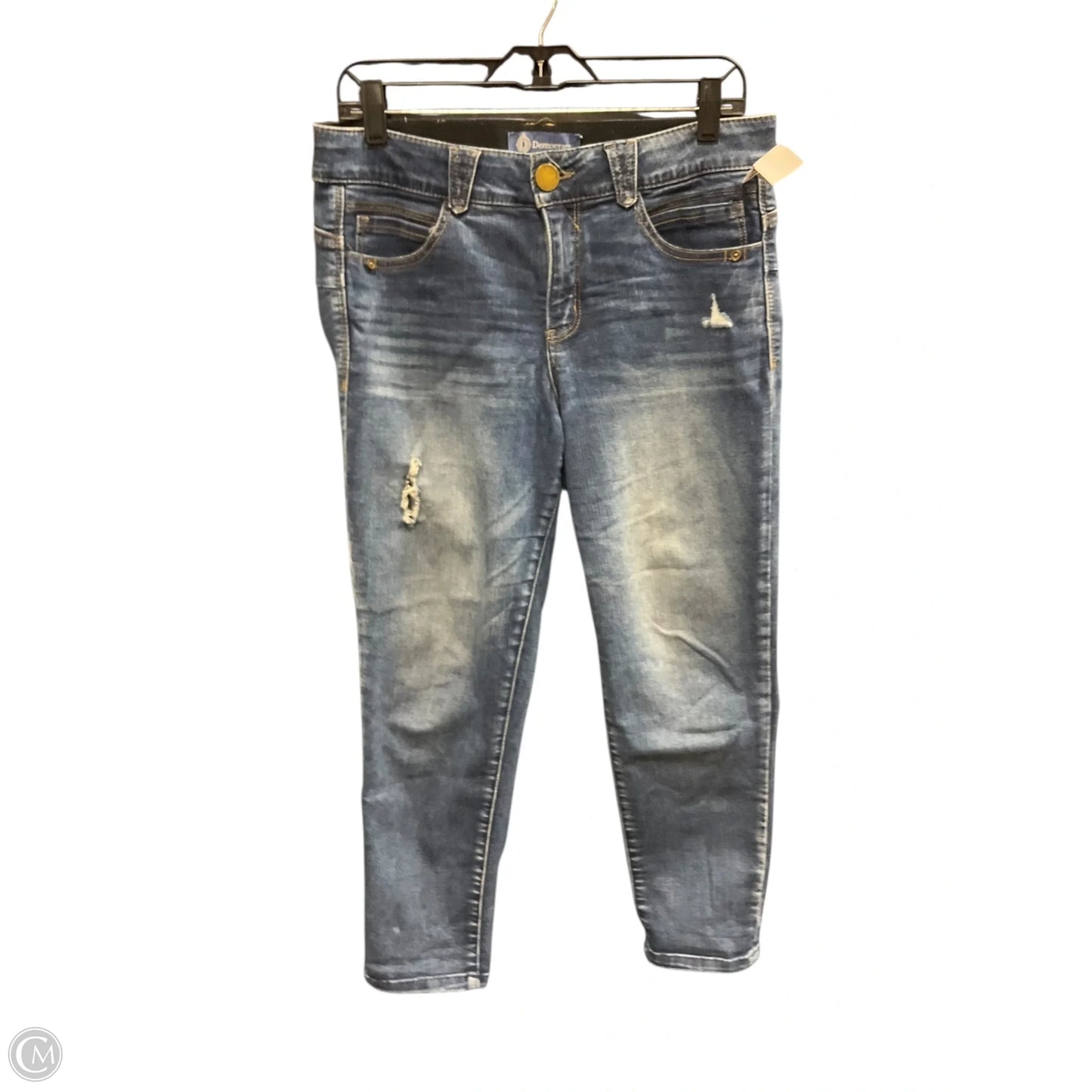 Jeans Cropped By Democracy In Blue, Size: 10