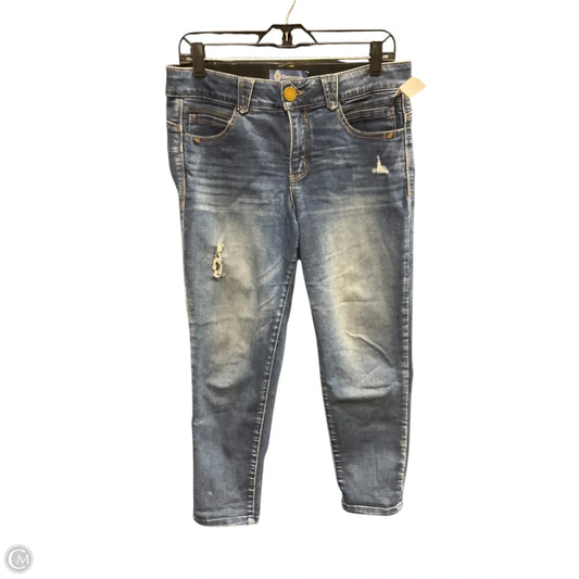 Jeans Cropped By Democracy In Blue, Size: 10