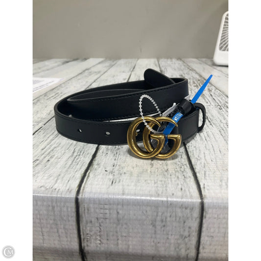 Belt Luxury Designer By Gucci, Size: Small