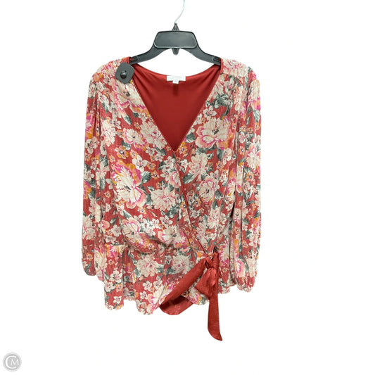 Top 2pc 3/4 Sleeve By Lc Lauren Conrad In Multi-colored, Size: 3x