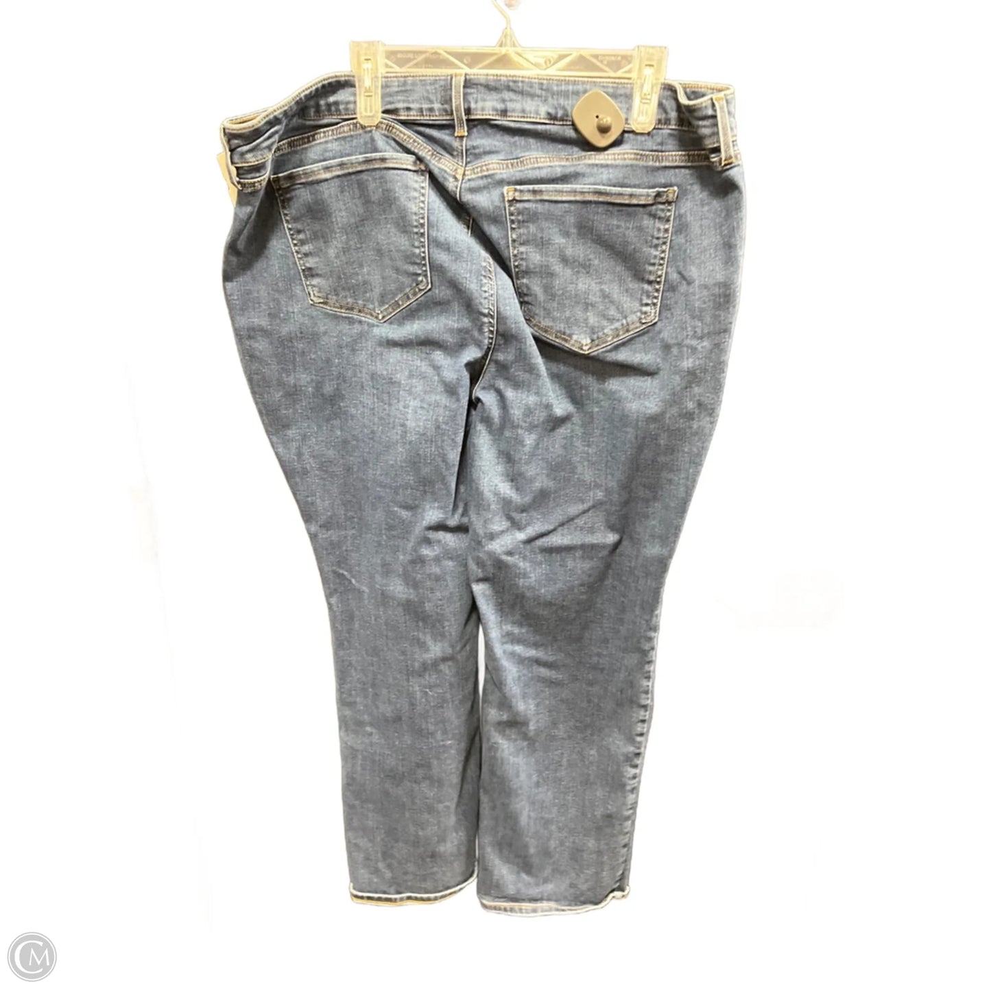 Jeans Boot Cut By Not Your Daughters Jeans In Blue Denim, Size: 22