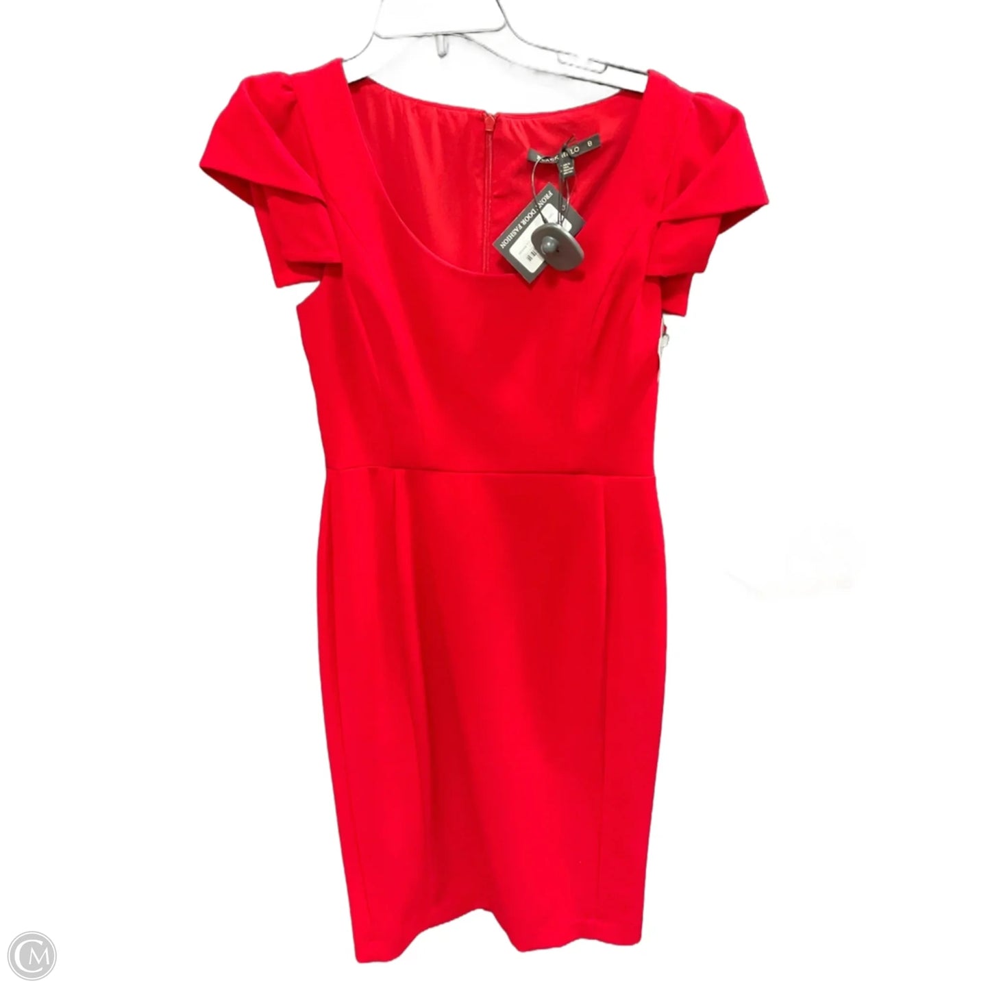 Dress Casual Midi By Black Halo In Red, Size: 8