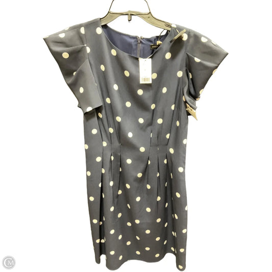 Dress Casual Midi By Banana Republic In Polkadot Pattern, Size: 6