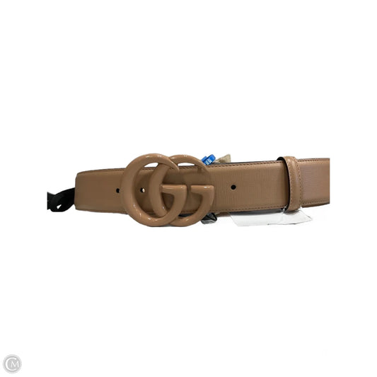 Belt Luxury Designer By Gucci, Size: Small