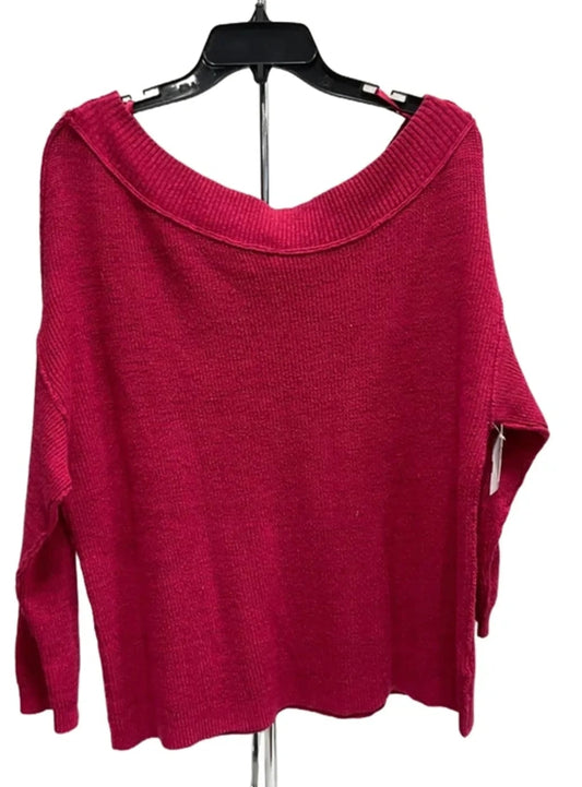 Top 3/4 Sleeve Basic By Torrid In Pink, Size: 1x