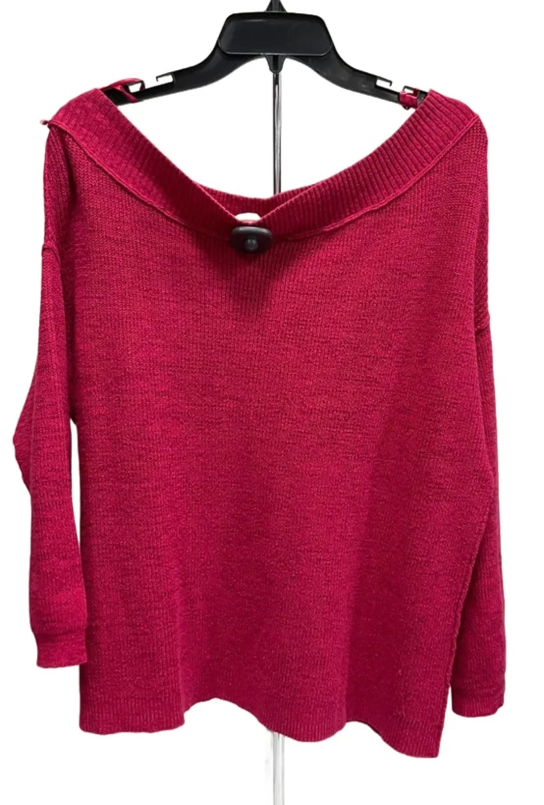 Top 3/4 Sleeve Basic By Torrid In Pink, Size: 1x