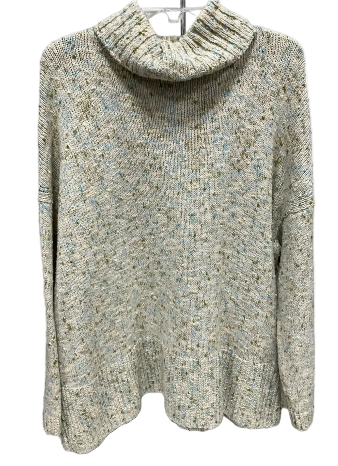 Sweater By J. Jill In Green & Tan, Size: 2x