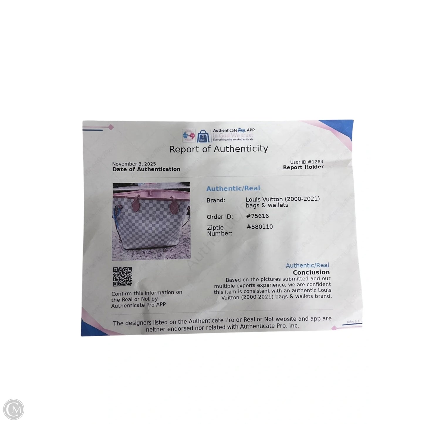 Tote Luxury Designer By Louis Vuitton, Size: Large