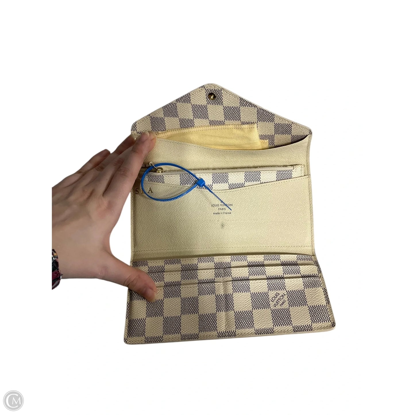 Wallet Luxury Designer By Louis Vuitton, Size: Large