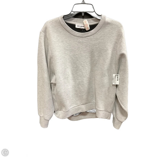 Athletic Sweatshirt Crewneck By Clothes Mentor In Grey, Size: S