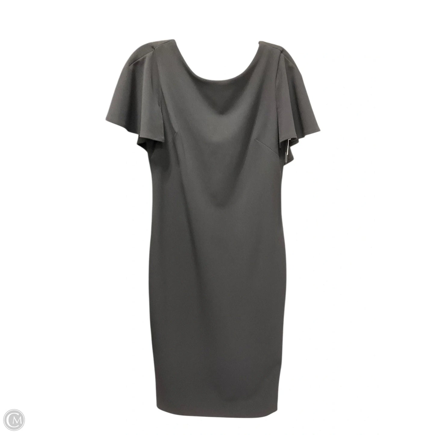 Dress Casual Midi By Calvin Klein In Black, Size: 6