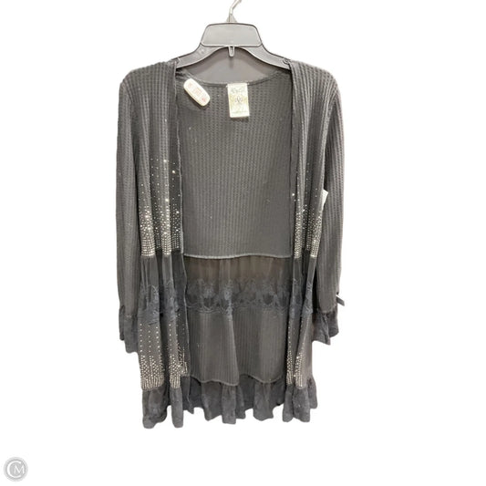 Sweater Cardigan By Vocal In Black, Size: S