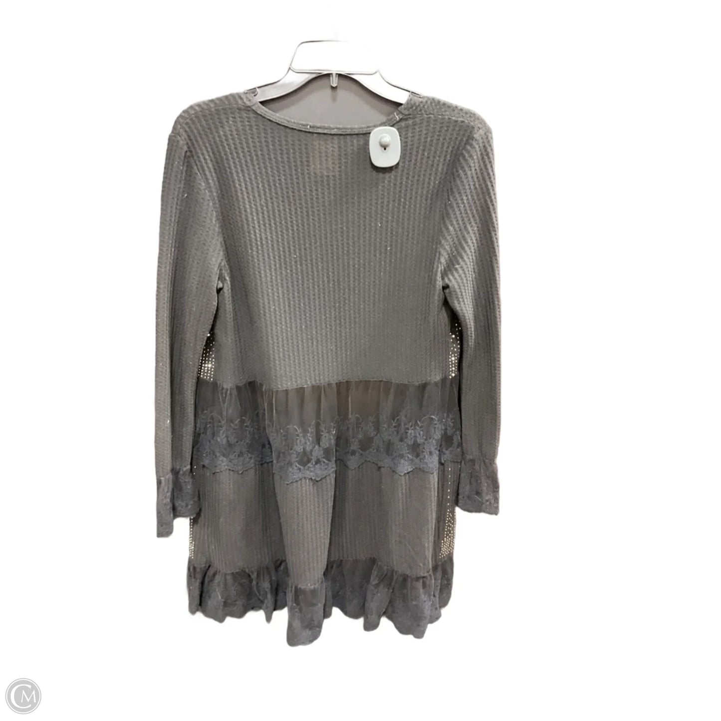 Sweater Cardigan By Vocal In Black, Size: S