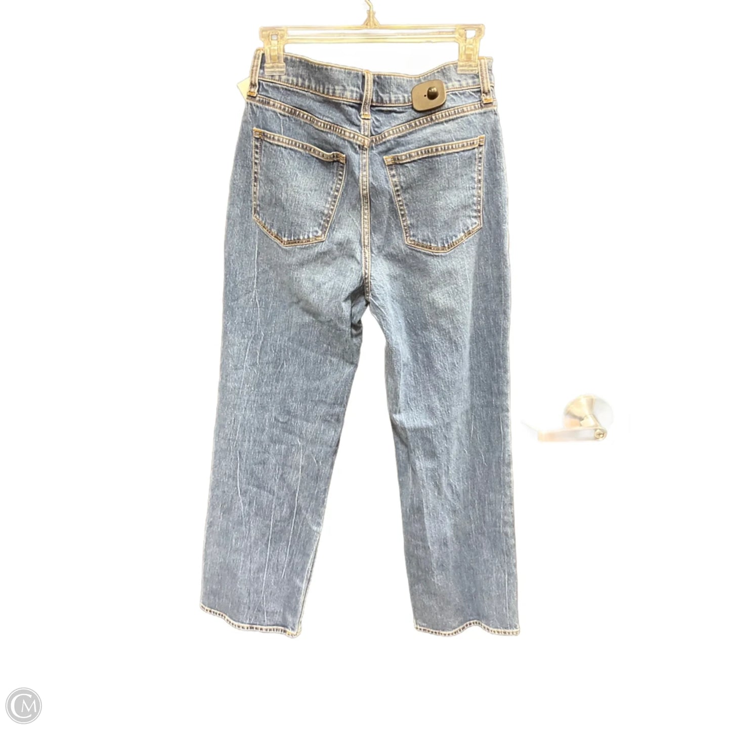Jeans Wide Leg By J. Crew In Blue, Size: 4