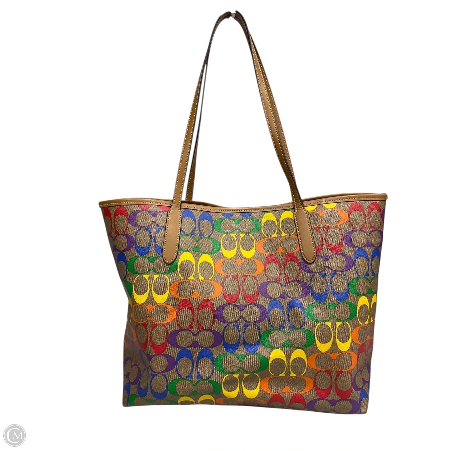 Tote Designer By Coach, Size: Large