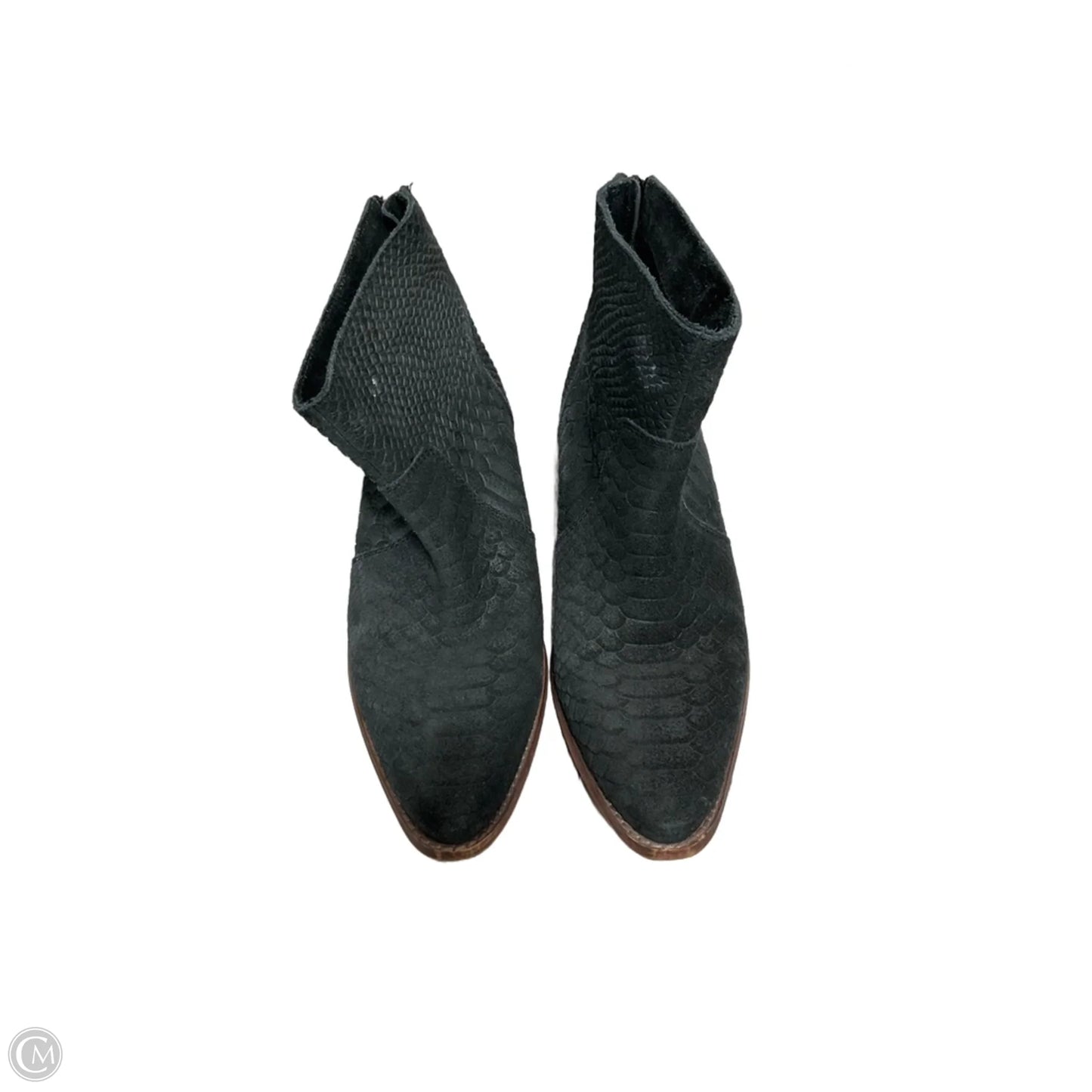 Boots Ankle Heels By Diba In Black, Size: 8