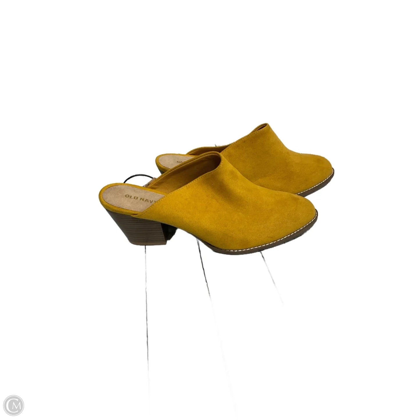 Shoes Heels Block By Old Navy In Yellow, Size: 9