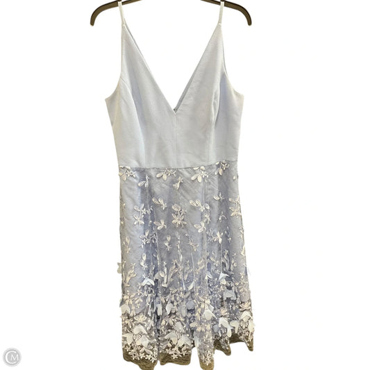 Dress Party Midi By Dress The Population In Blue, Size: Xl