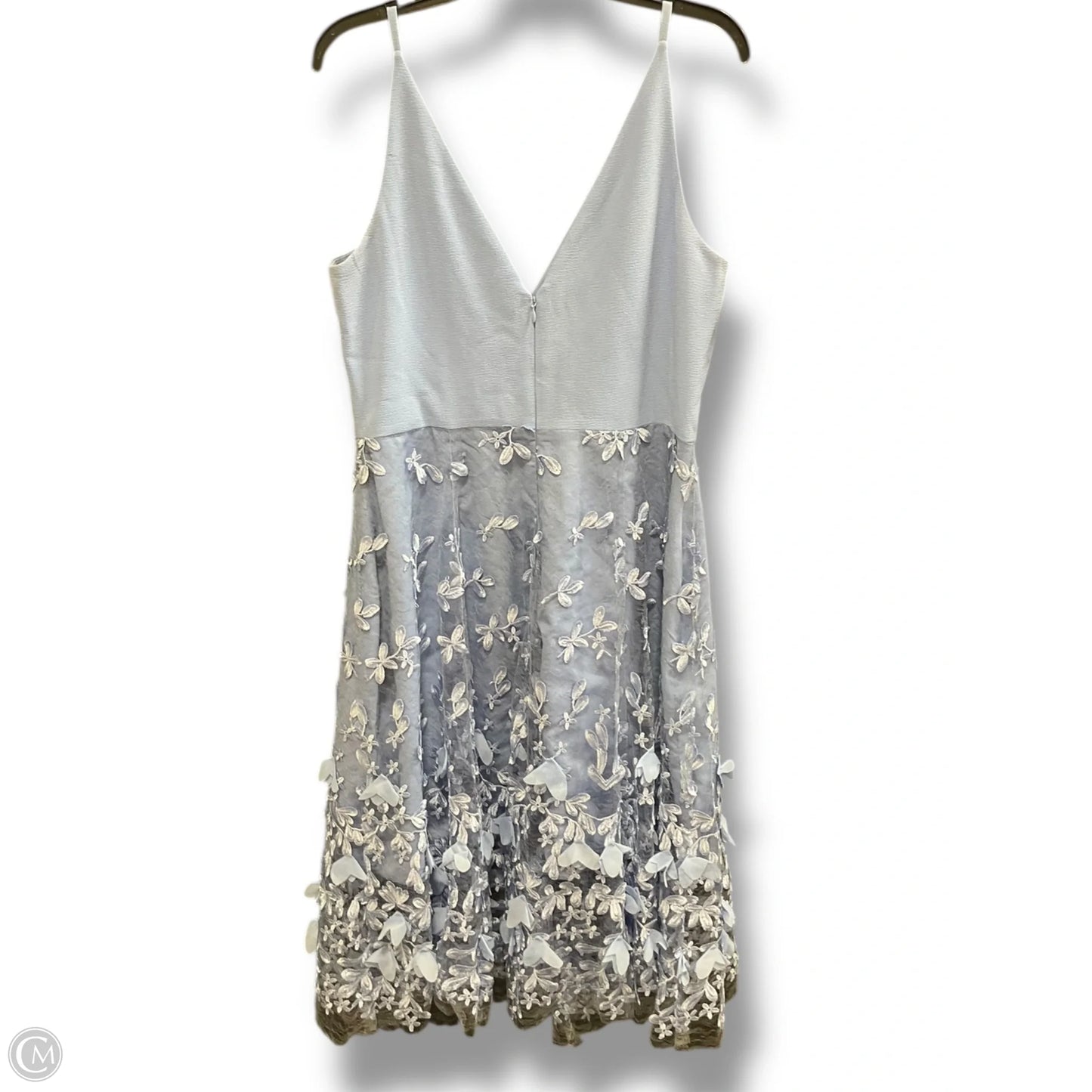 Dress Party Midi By Dress The Population In Blue, Size: Xl