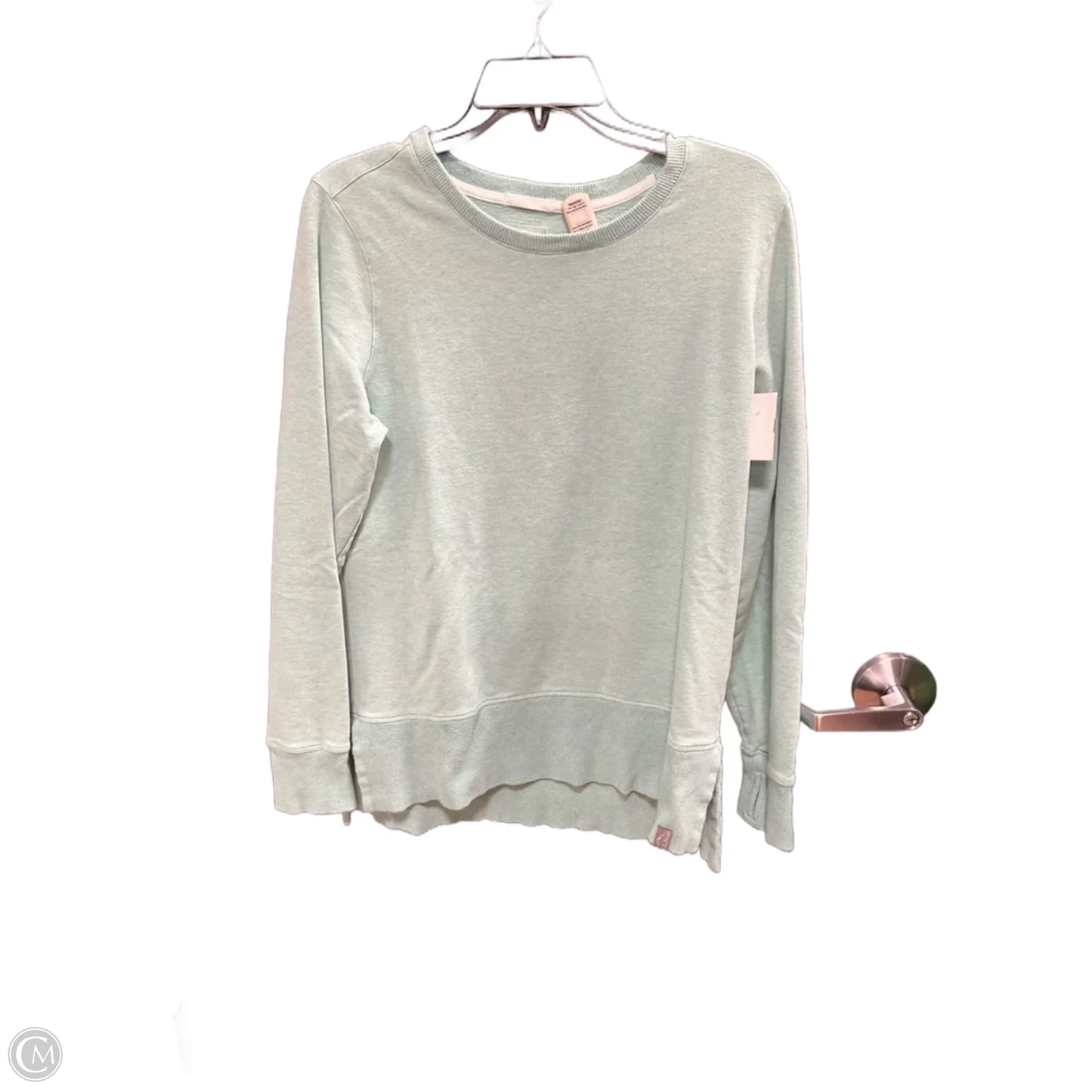 Athletic Sweatshirt Crewneck By L.l. Bean In Green, Size: M