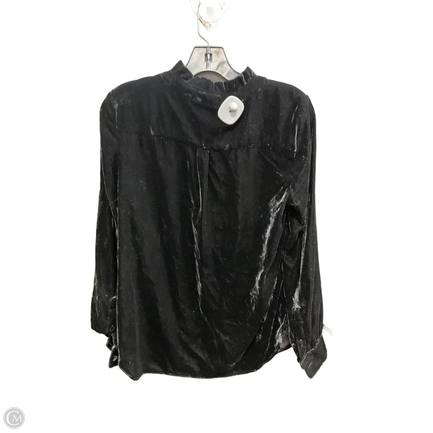 Top Long Sleeve By Talbots In Black, Size: M
