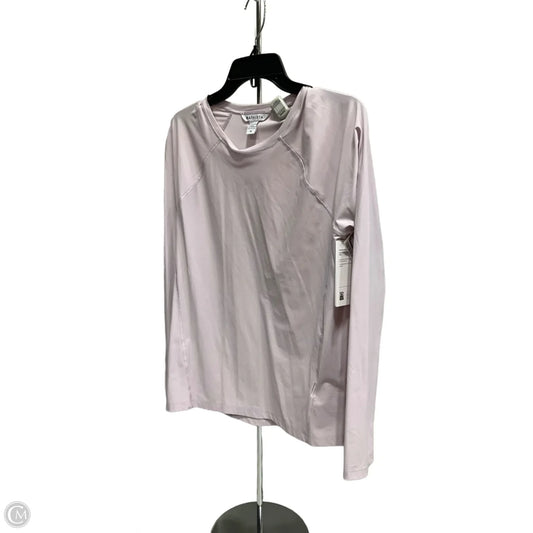 Athletic Top Long Sleeve Crewneck By Athleta In Purple, Size: M