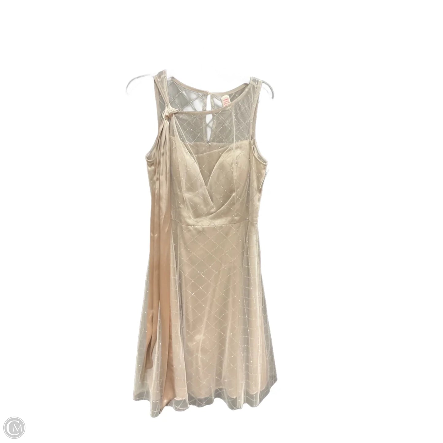Dress Party Midi By Jessica Howard In Gold, Size: L