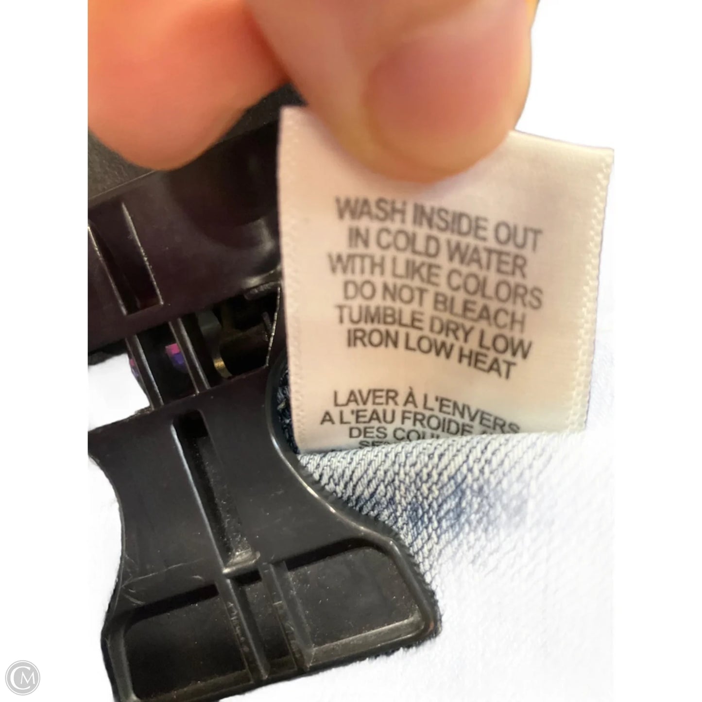 Jeans Cropped By Good American In Blue, Size: 14