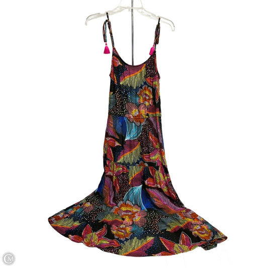 Dress Casual Midi By La Blanca In Floral Print, Size: L