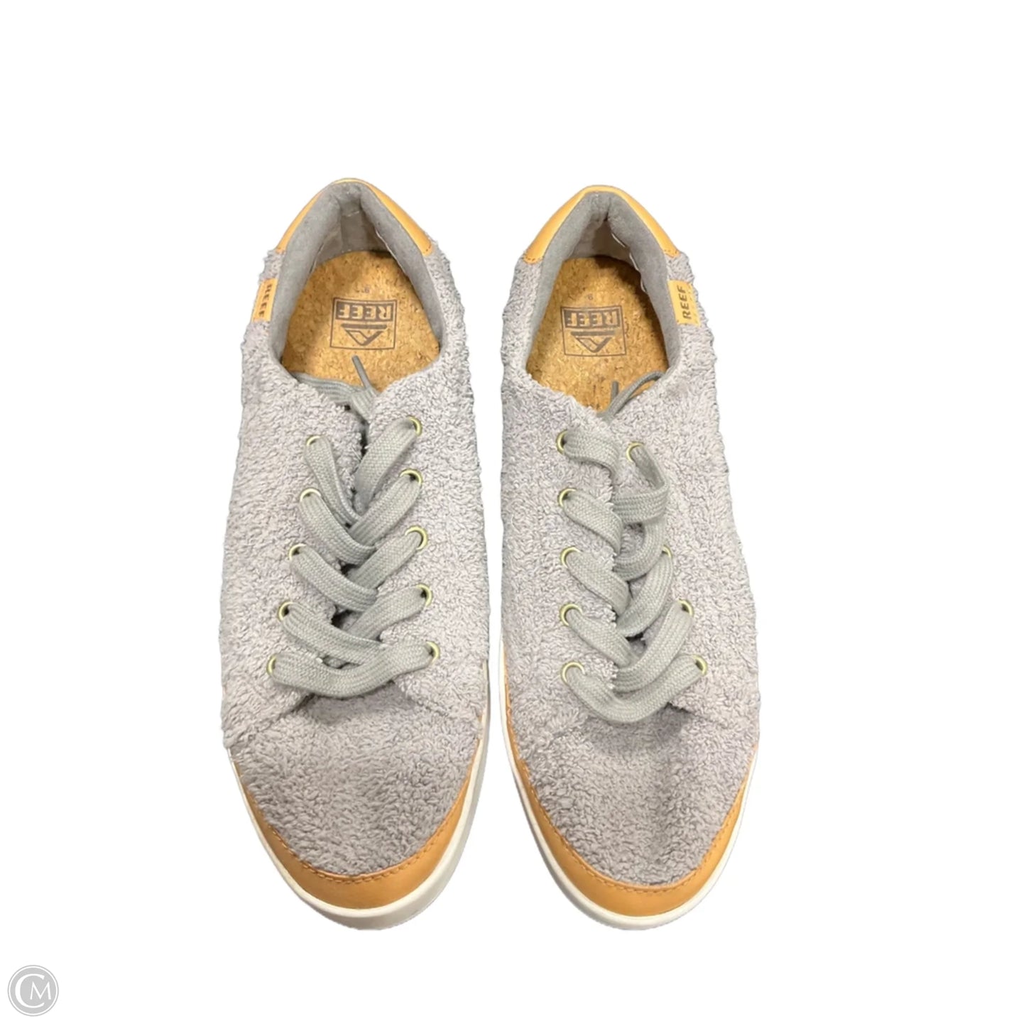 Shoes Athletic By Reef In Grey, Size: 9