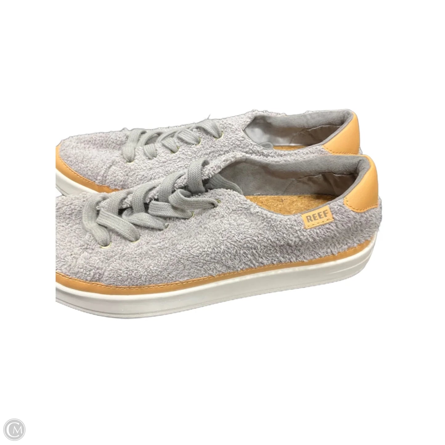 Shoes Athletic By Reef In Grey, Size: 9