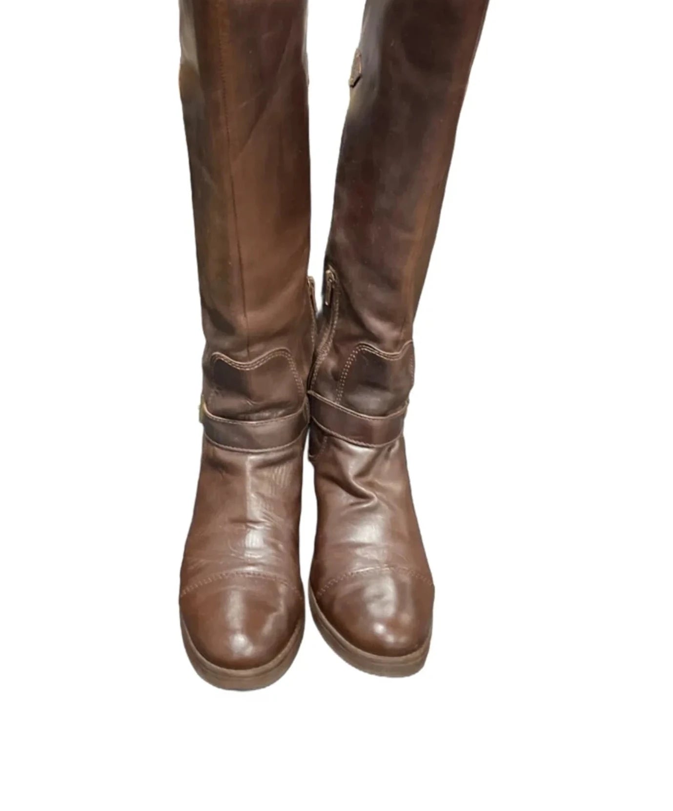 Boots Knee Flats By Lucky Brand In Brown, Size: 7.5