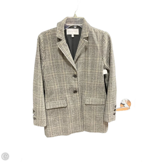 Coat Peacoat By Cupcakes And Cashmere In Black & Gold, Size: S