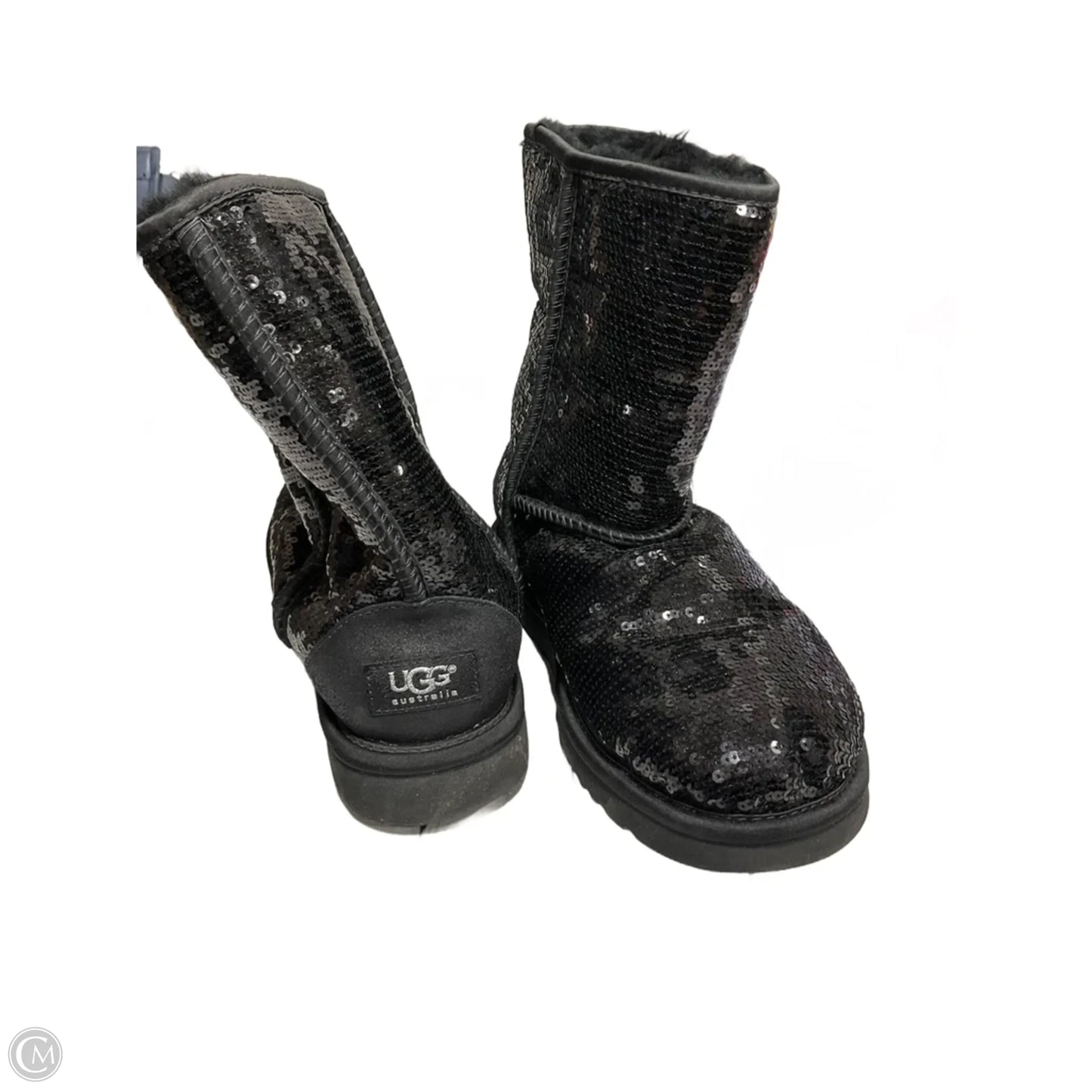 Boots Designer By Ugg In Black, Size: 9
