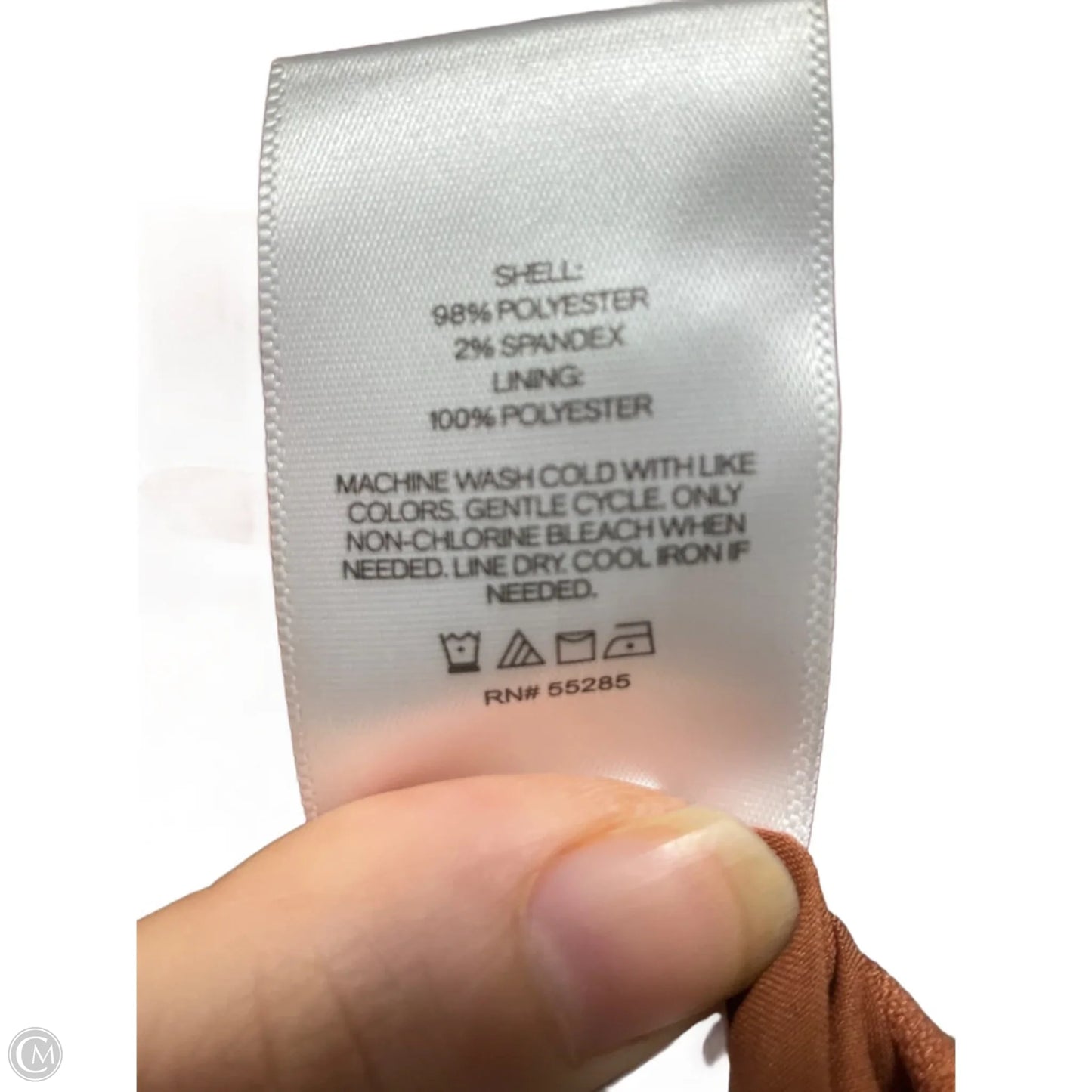 Blazer By Express In Orange, Size: Xs