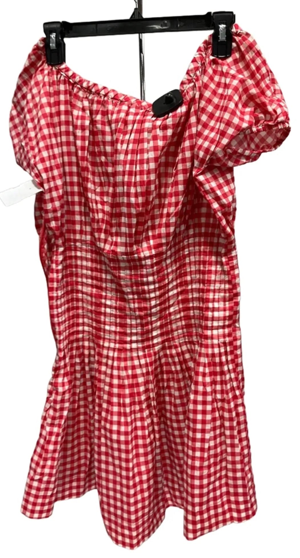 Dress Casual Midi By Cma In Checkered Pattern, Size: L